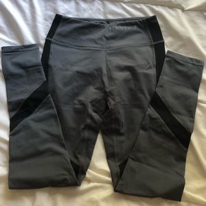 NastyFit Black/Grey Contour Leggings Small